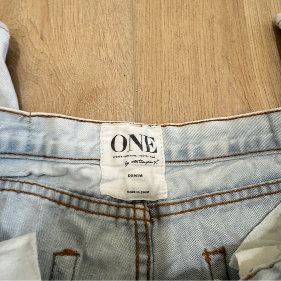 One Teaspoon One Teaspoon Women's Trashed Jeans Light Wash - Picture 5 of 5